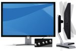 مانیتور دست دوم استوک اروپا DELL 2208WFPT
