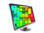 مانیتور دست دوم استوك 20 اینچ واید اچ پی LCD 20 inch wide HP(صفحه براق)