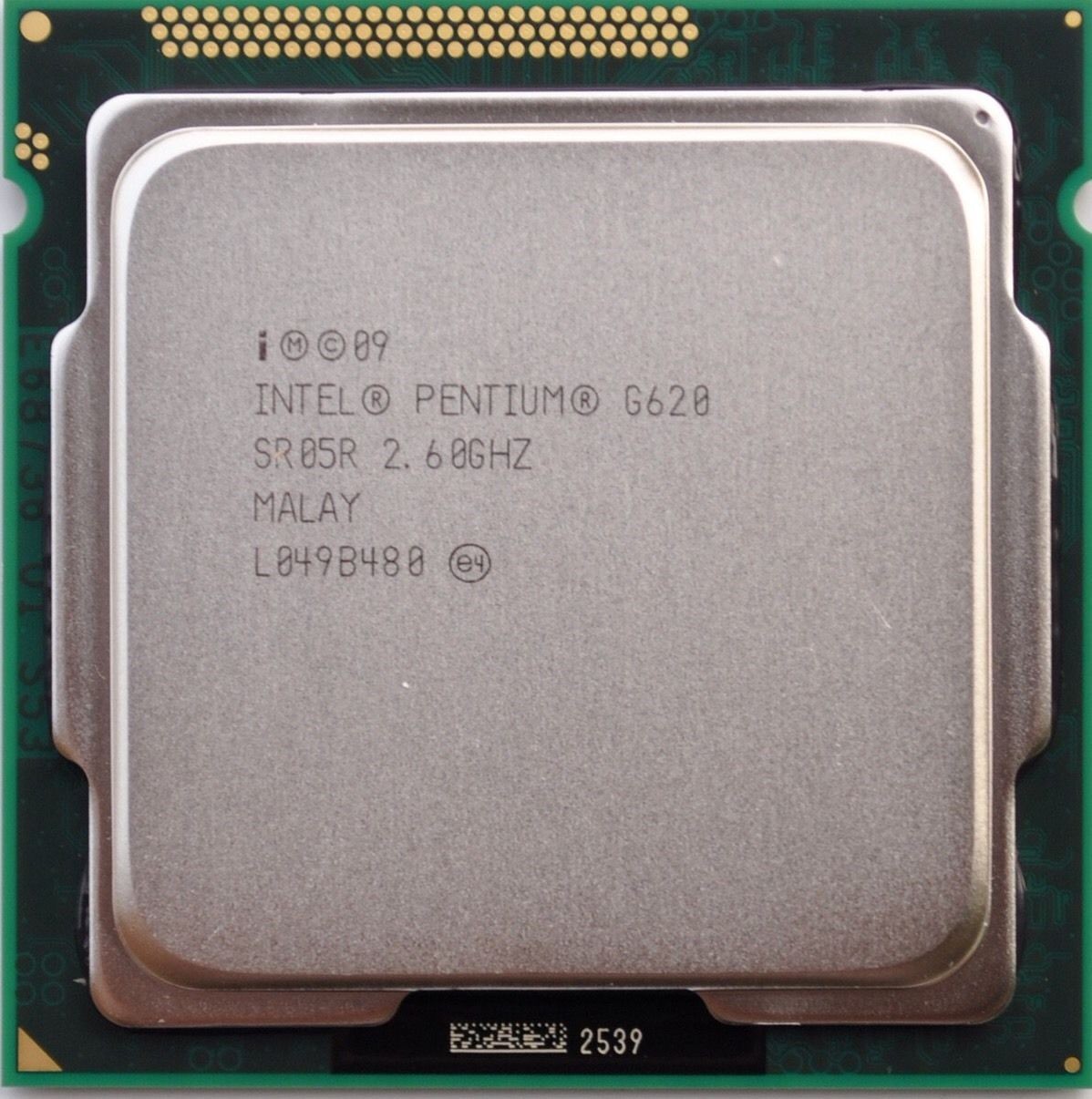 سی پی یو دست دوم Intel® Pentium G620 socket 1155