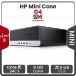 مینی کیس استوک HP G4 - پردازنده i5 نسل 8 | رم 8GB D4 | حافظه 256GB