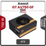 پاور اوست 750 وات فول ماژولار مدل GT AV750 GF