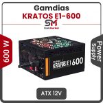 پاور گیم دیاس 600 وات Power Gamdias KRATOS E1-600