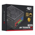 پاور اوست 750 وات گلد فول ماژولار AV750 GFB LITE V3 - تصویر 2