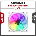 فن کیس گیم مکس FN12A-S8I-RW White