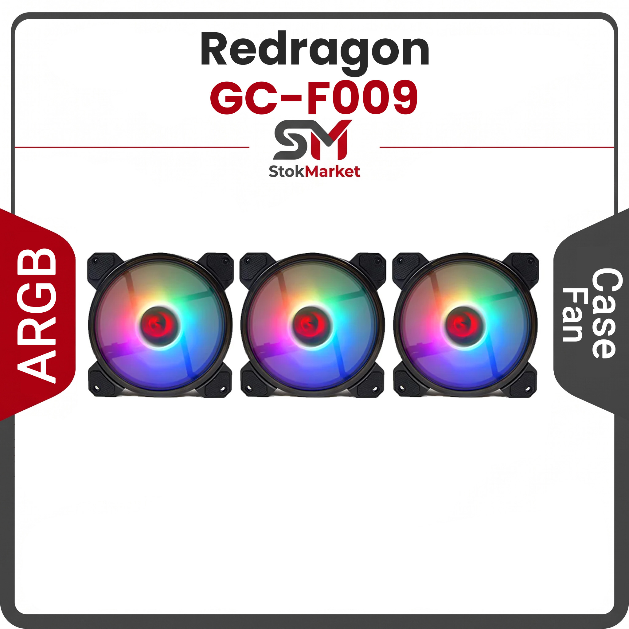 11c44de9-3cea-4321-e1-fc1e0357eb27 فن کیس سه عددی ردراگون مدل GC-F009 - تصویر 1