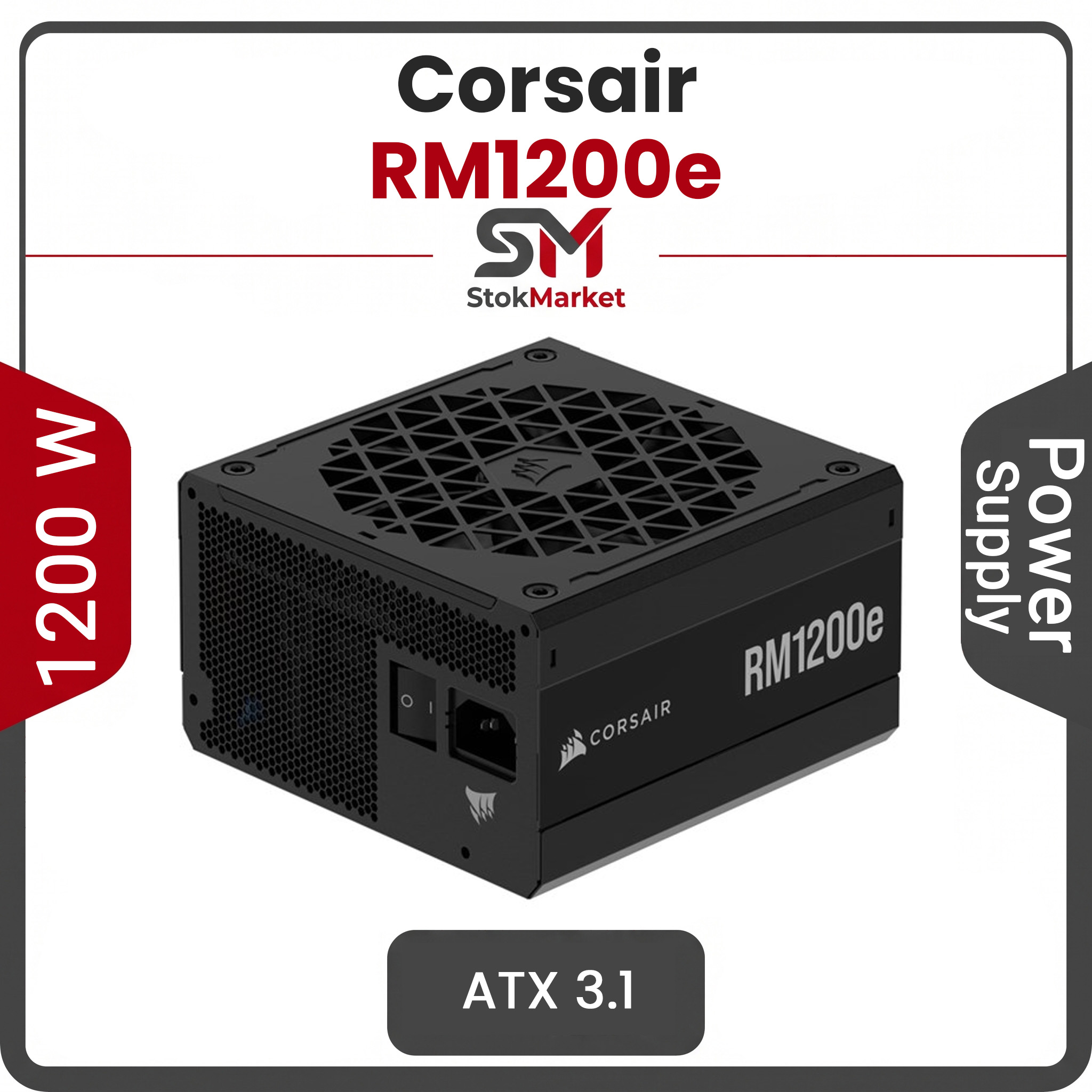 13f777fa-d18e-41-8d8d3f50c45da8c پاور کورسیر تمام ماژولار 1200 وات RM1200e (ATX3.1) - تصویر 1