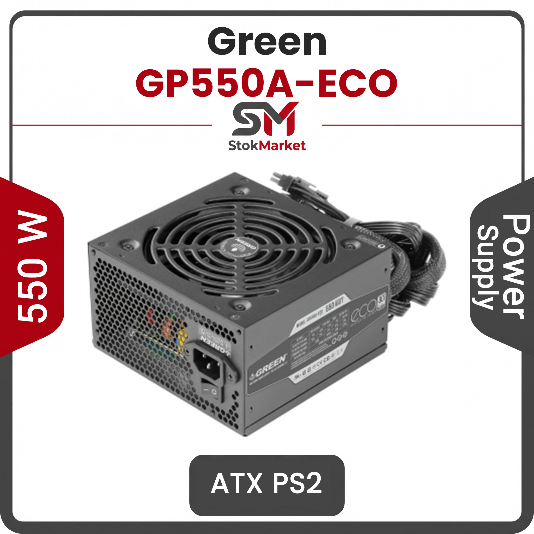 3c4159d5-8732-6fc372c7e46 پاور گرین 550 وات Power Green GP550A-ECO - تصویر 1