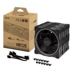 فن کیس ایسوس مدل ASUS Prime MR120 Fan ARGB Black 3in1 - تصویر 2