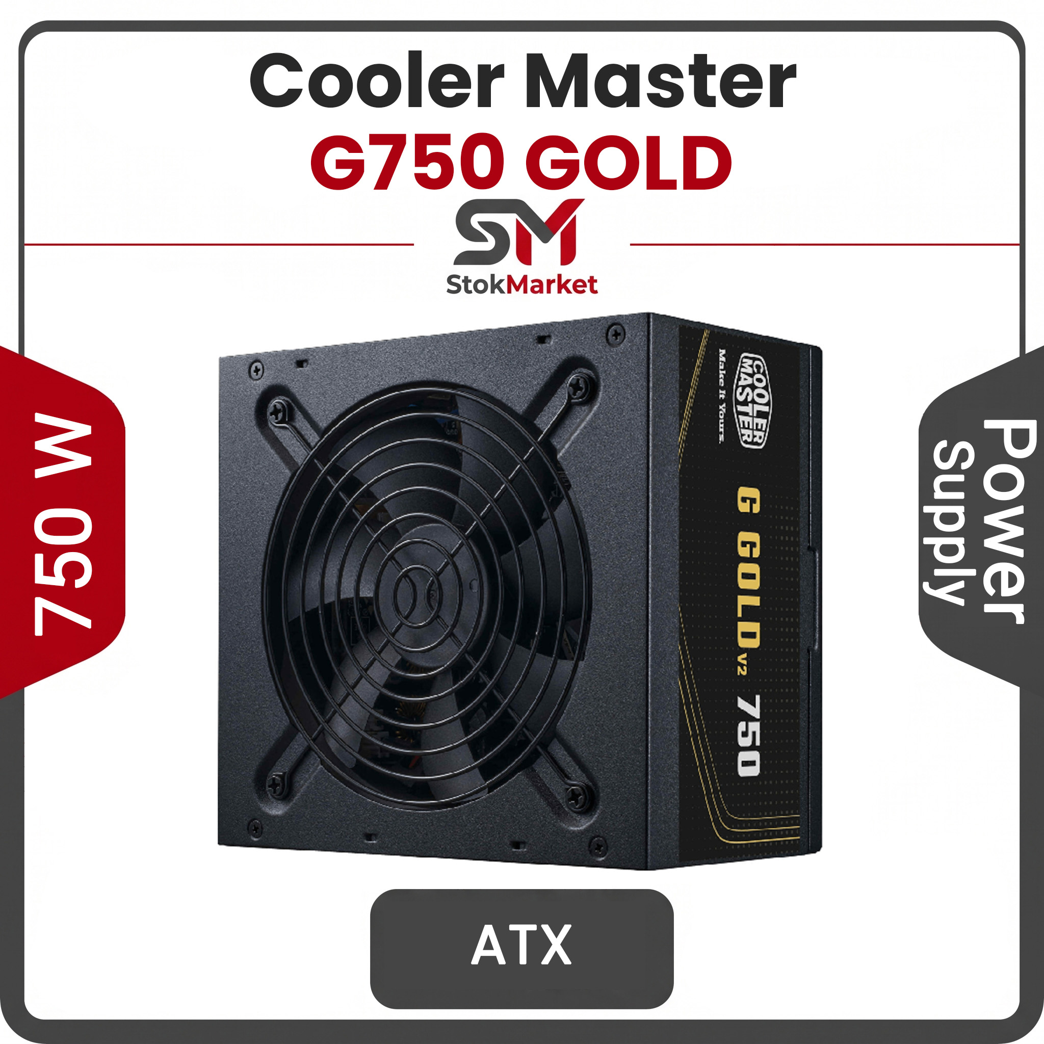 4fd25a23-50-4b-64b5949cd0 پاور کولر مستر 750 وات G750 GOLD - V2 (ATX3.1) - تصویر 1