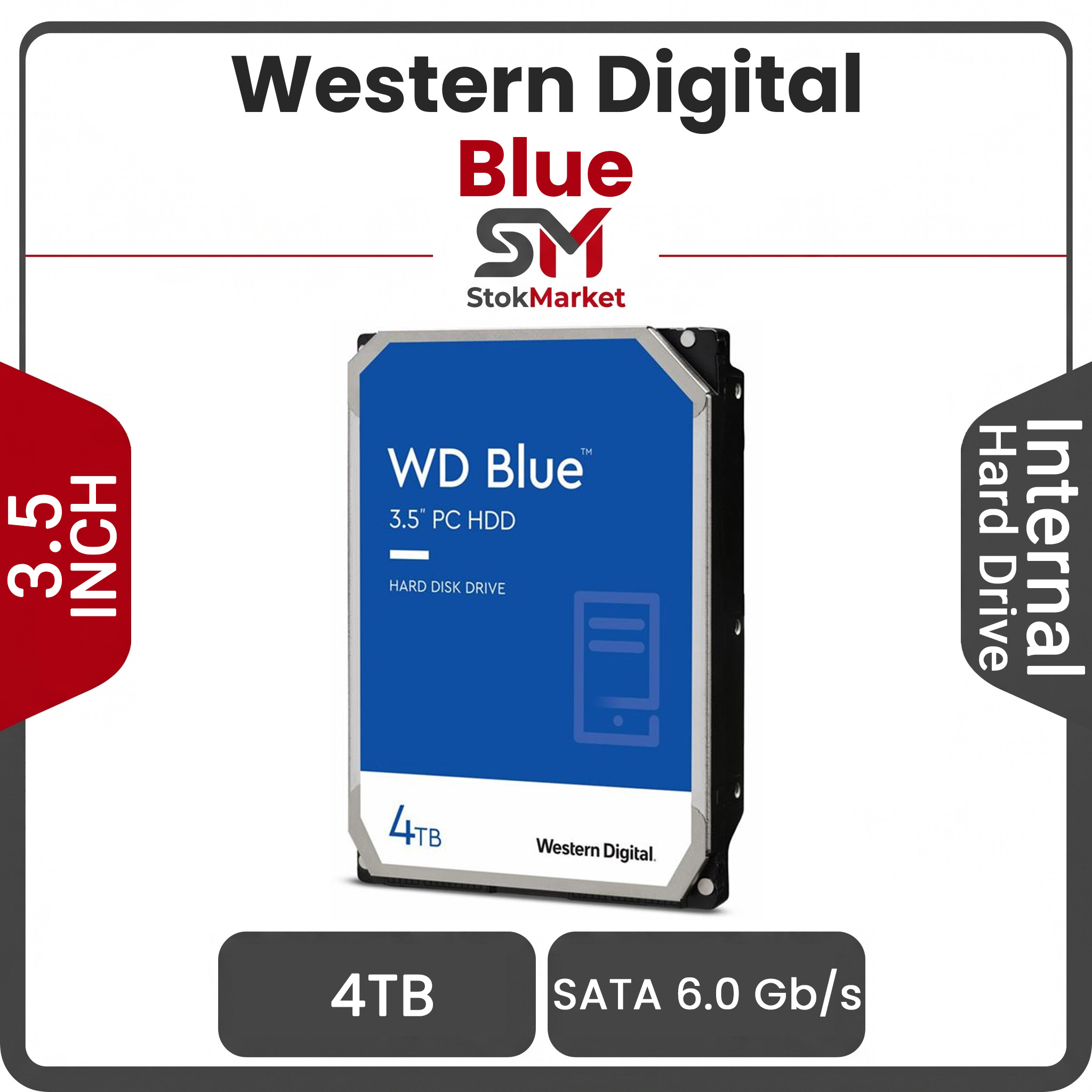 82283fd6-e88b-4b0f-91-f7b728f22331 هارددیسک اینترنال وسترن دیجیتال Western Digital Blue 4TB - تصویر 1