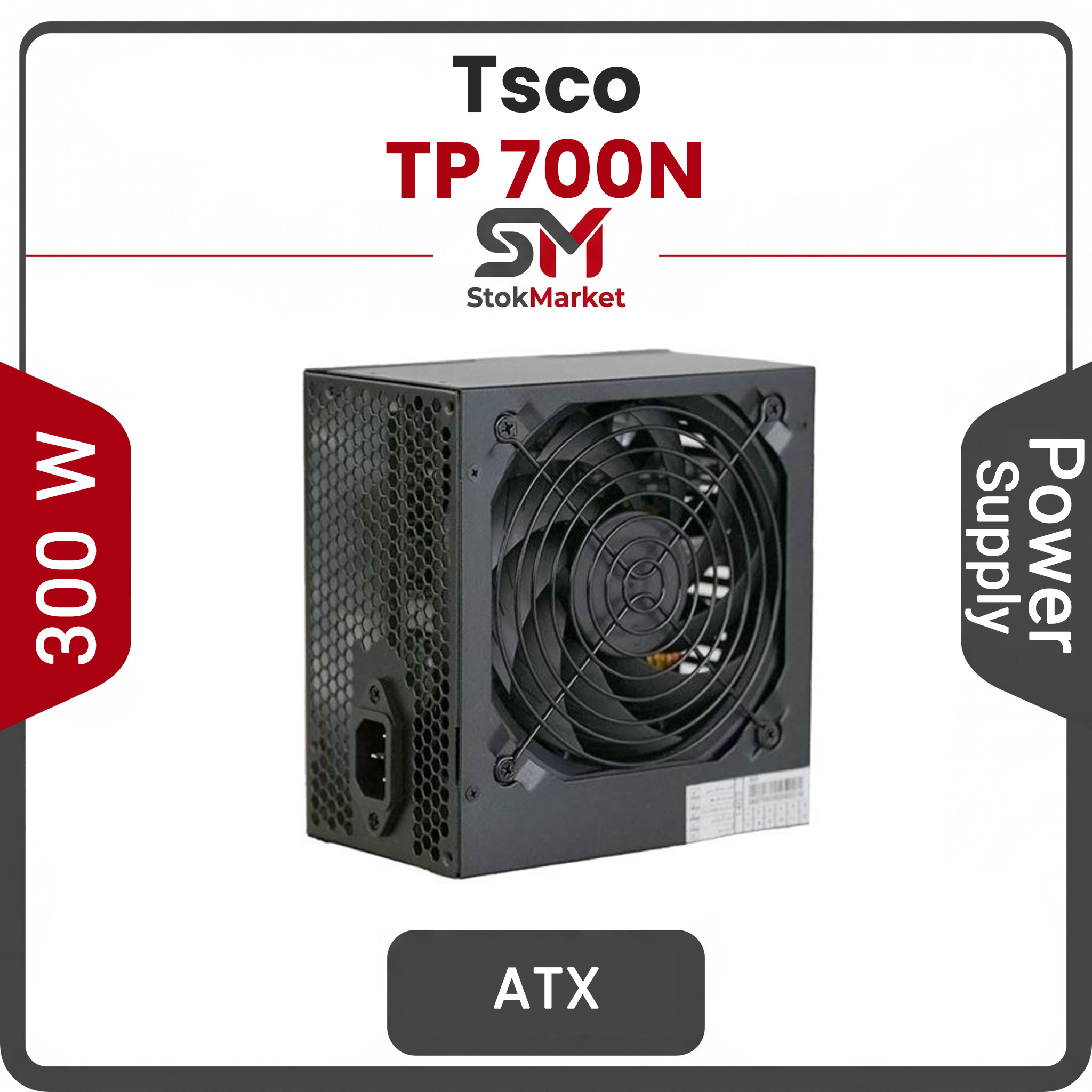 bde693e6-1bb1-49b-96e1-272c9289467d منبع تغذیه کامپیوتر تسکو مدل TP 700N - تصویر 1