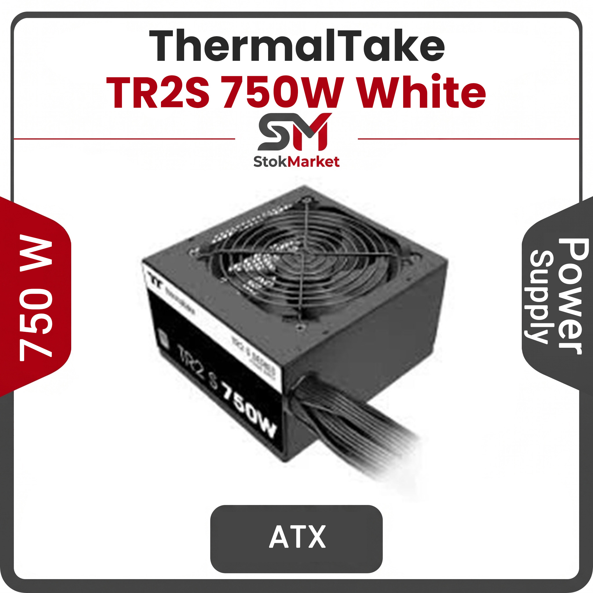 cb361035-b7e4-40ec-877c-04b5dbc3c3 پاور ترمالتیک مدل Thermaltake TR2S 750W White - تصویر 1