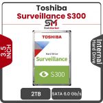 هارددیسک اینترنال توشیبا Toshiba Surveillance S300 2TB
