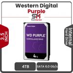 هارد اینترنال وسترن دیجیتال Western Digital Purple 4TB 64MB