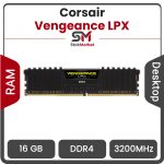 رم کورسیر Vengeance LPX ظرفیت 16 گیگابایت فرکانس 3200 مگاهرتز تک کاناله