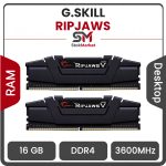 رم کامپیوتر DDR4 دو کاناله 3600 مگاهرتز CL18 جی اسکیل مدل RIPJAWS ظرفیت 16 گیگابایت