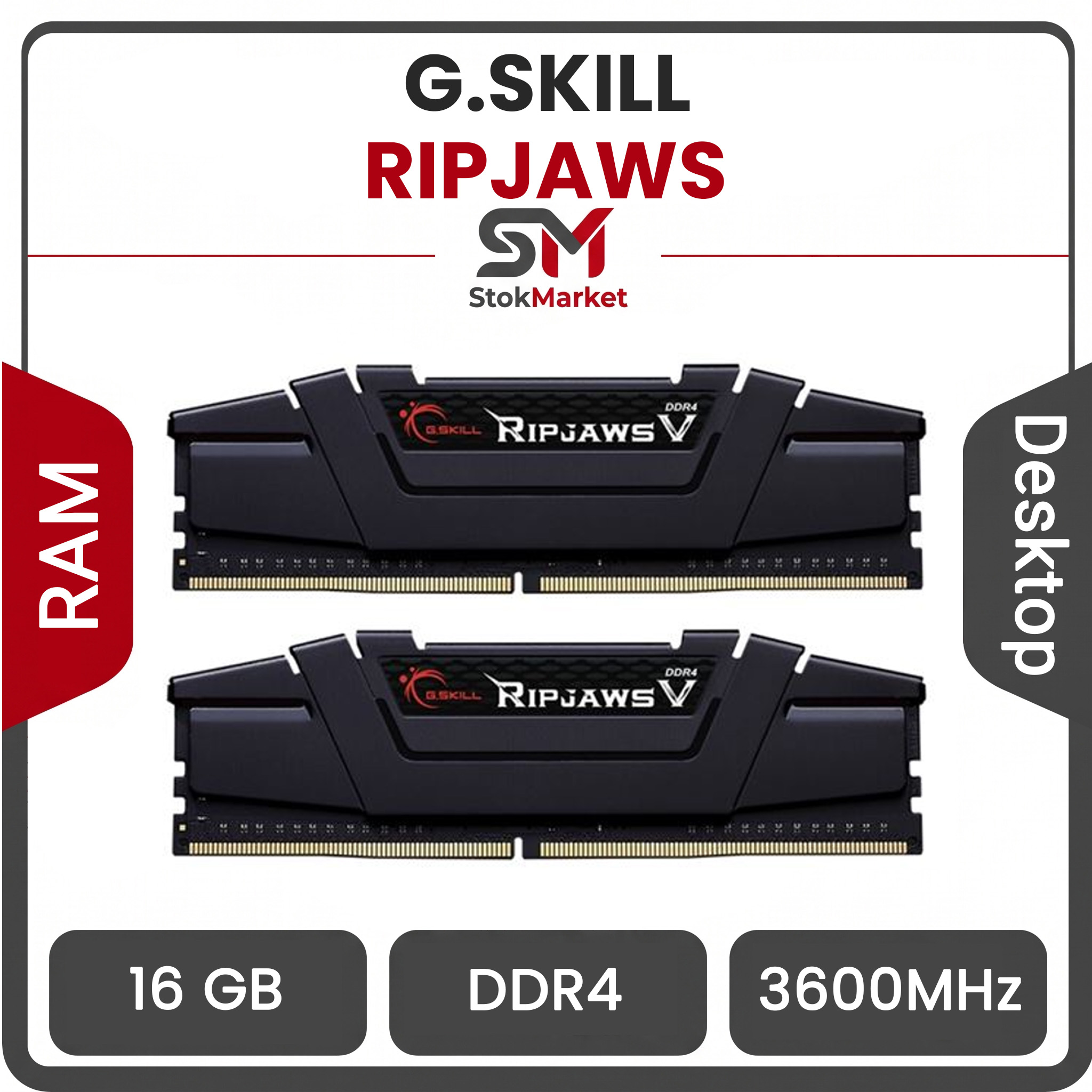 1ca364c4-43e6-467b5-581a-9d1b0223a رم کامپیوتر DDR4 دو کاناله 3600 مگاهرتز CL18 جی اسکیل مدل RIPJAWS ظرفیت 16 گیگابایت - تصویر 1