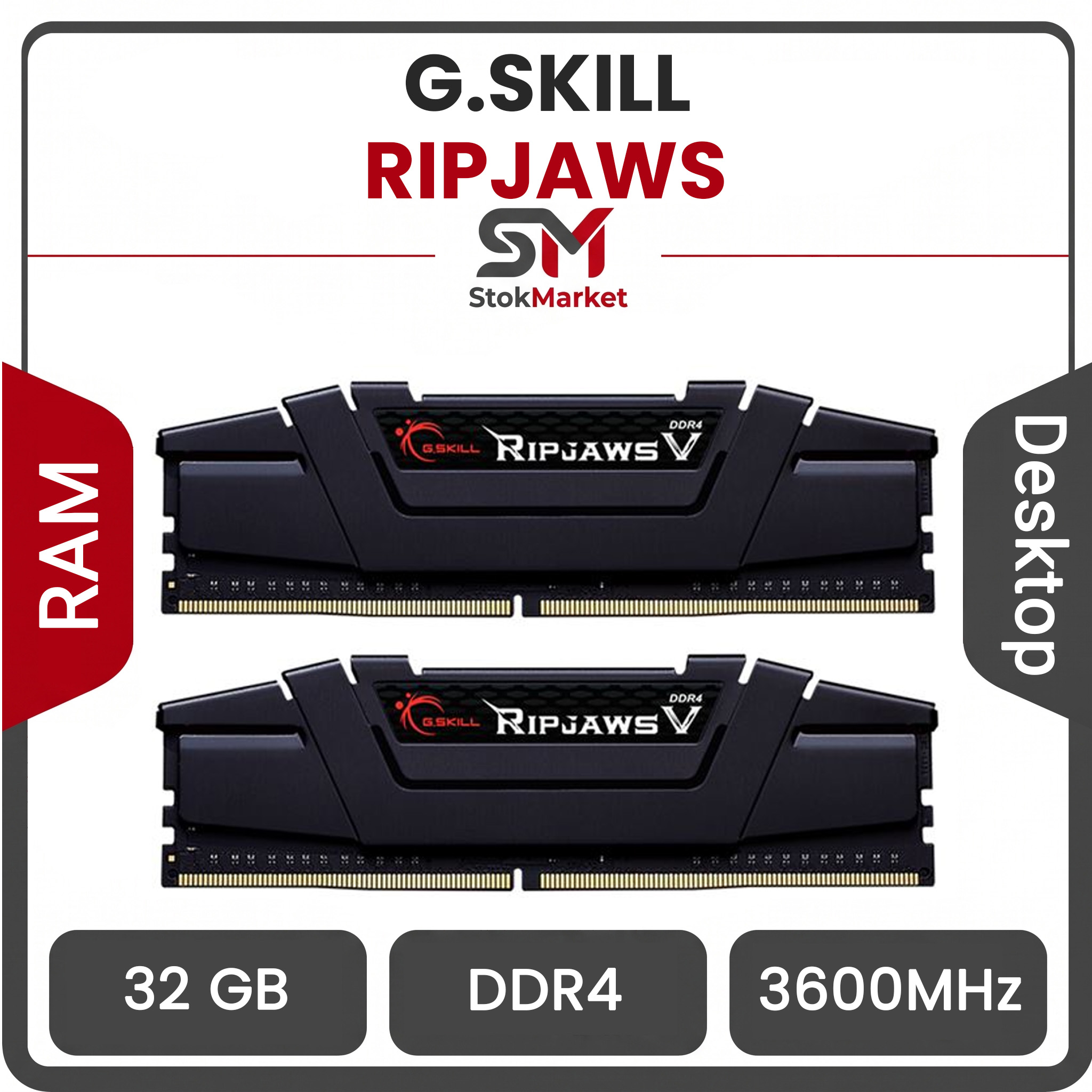 1cd56be3-0a7a-35-e3361fbf30 رم کامپیوتر جی اسکیل مدل RIPJAWS با ظرفیت 32 گیگابایت و فرکانس 3600 مگاهرتز - تصویر 1
