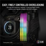 رم کورسیر سری VENGEANCE RGB با ظرفیت 64 گیگابایت و فرکانس 5200 مگاهرتز مدل AMD - تصویر 7