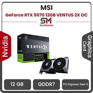 کارت گرافیک ام اس آی مدل GeForce RTX 5070 12GB VENTUS 2X OC