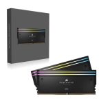 رم کامپیوتر DDR5 دو کاناله 6600 مگاهرتز CL32 کورسیر سفید مدل Dominator Titanium ظرفیت 96 گیگابایت - تصویر 2