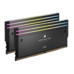 رم کامپیوتر DDR5 دو کاناله 6600 مگاهرتز CL32 کورسیر سفید مدل Dominator Titanium ظرفیت 96 گیگابایت - تصویر 3