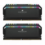 رم کورسیر دومیناتور مشکی DOMINATOR PLATINUM RGB 64GB 32GBx2 6400MHz Cl32 DDR5 - تصویر 2