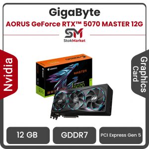 کارت گرافیک گیگابایت مدل AORUS GeForce RTX™ 5070 MASTER 12G