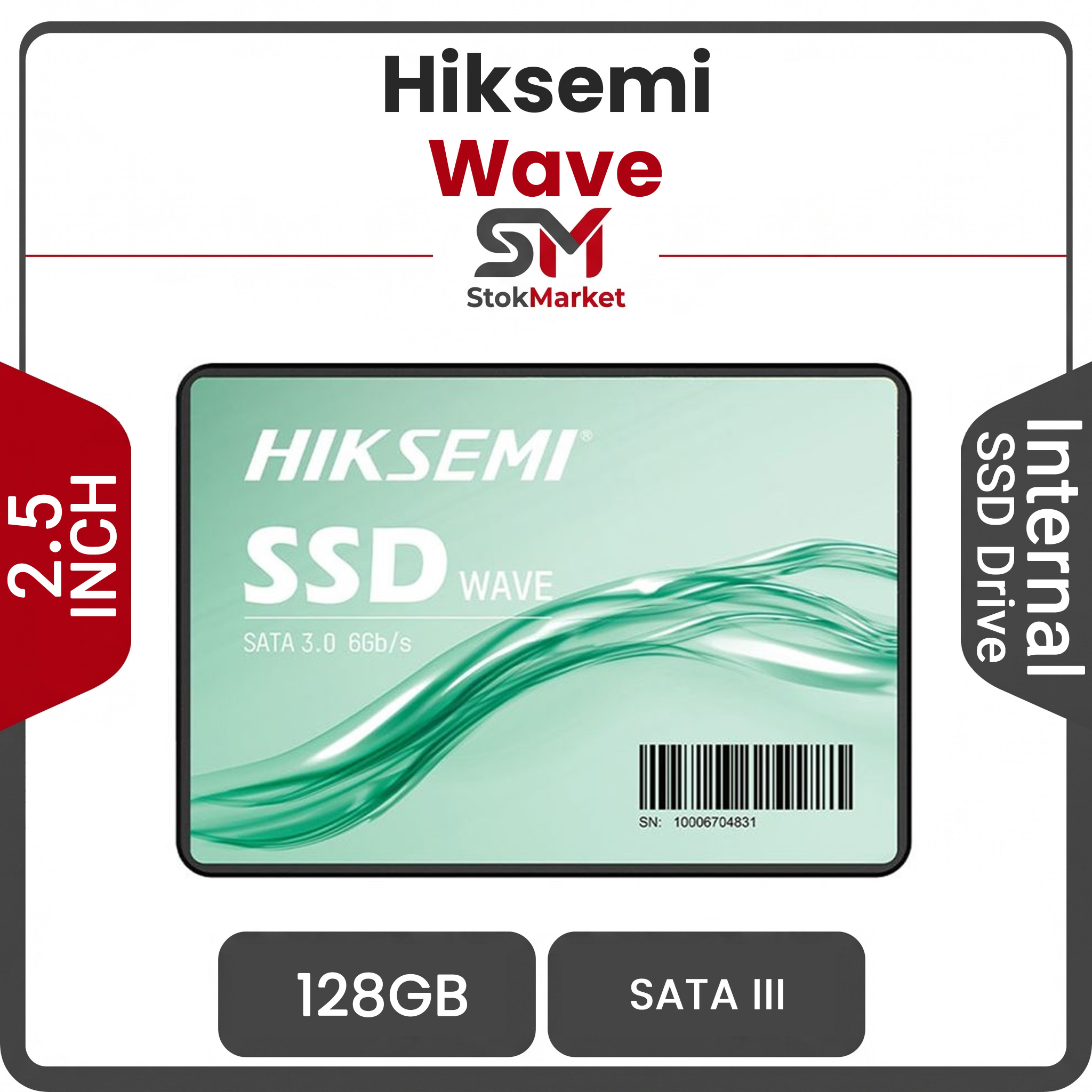 9cb60437-5a87-41b2-bb-7bacaf155e800b0 اس اس دی اینترنال هایک سمی Wave ظرفیت 128 گیگابایت - تصویر 1