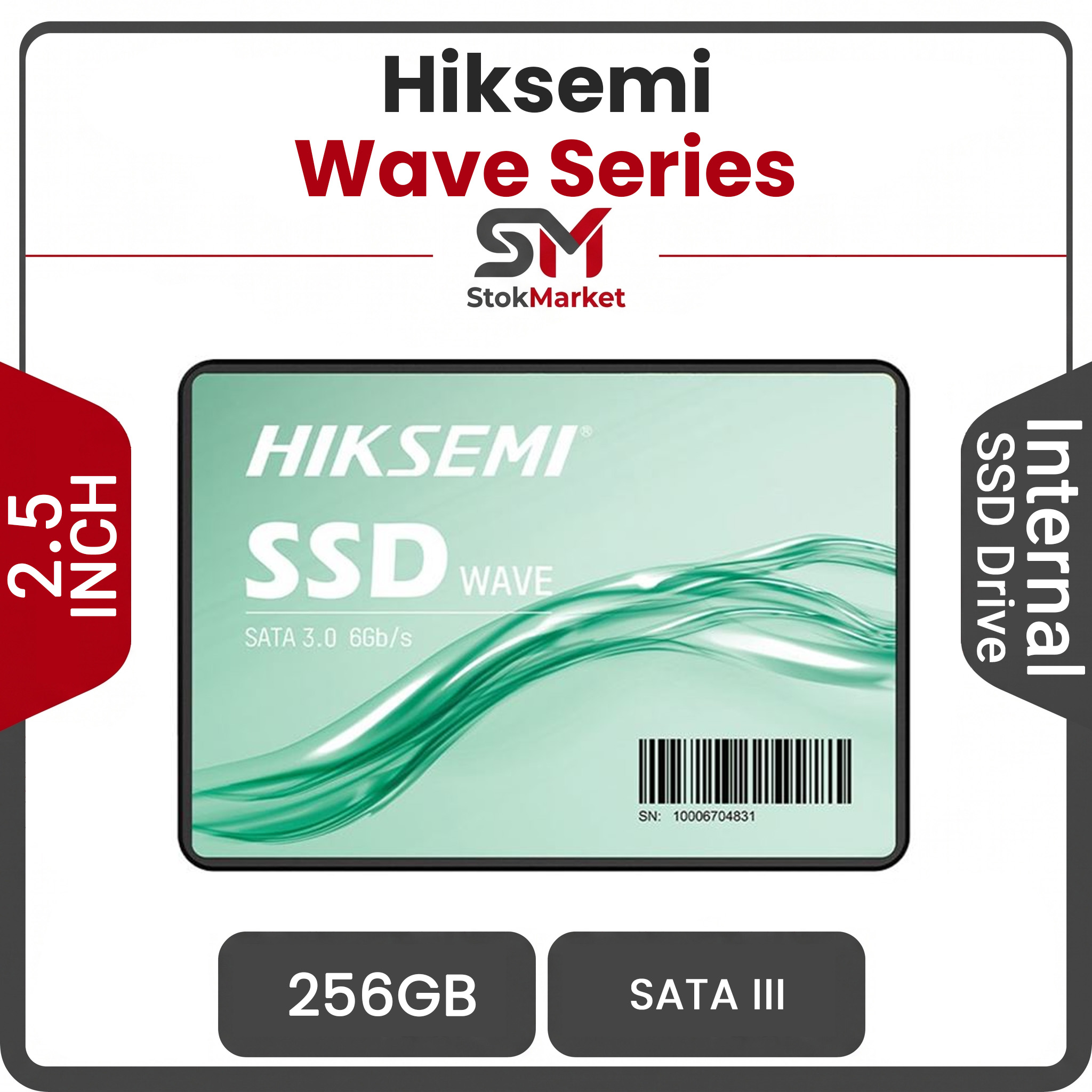 9cb60437-5a87-41b2-bb-7bacaf1be800b0 اس اس دی اینترنال هایک سمی Wave ظرفیت 256 گیگابایت - تصویر 1
