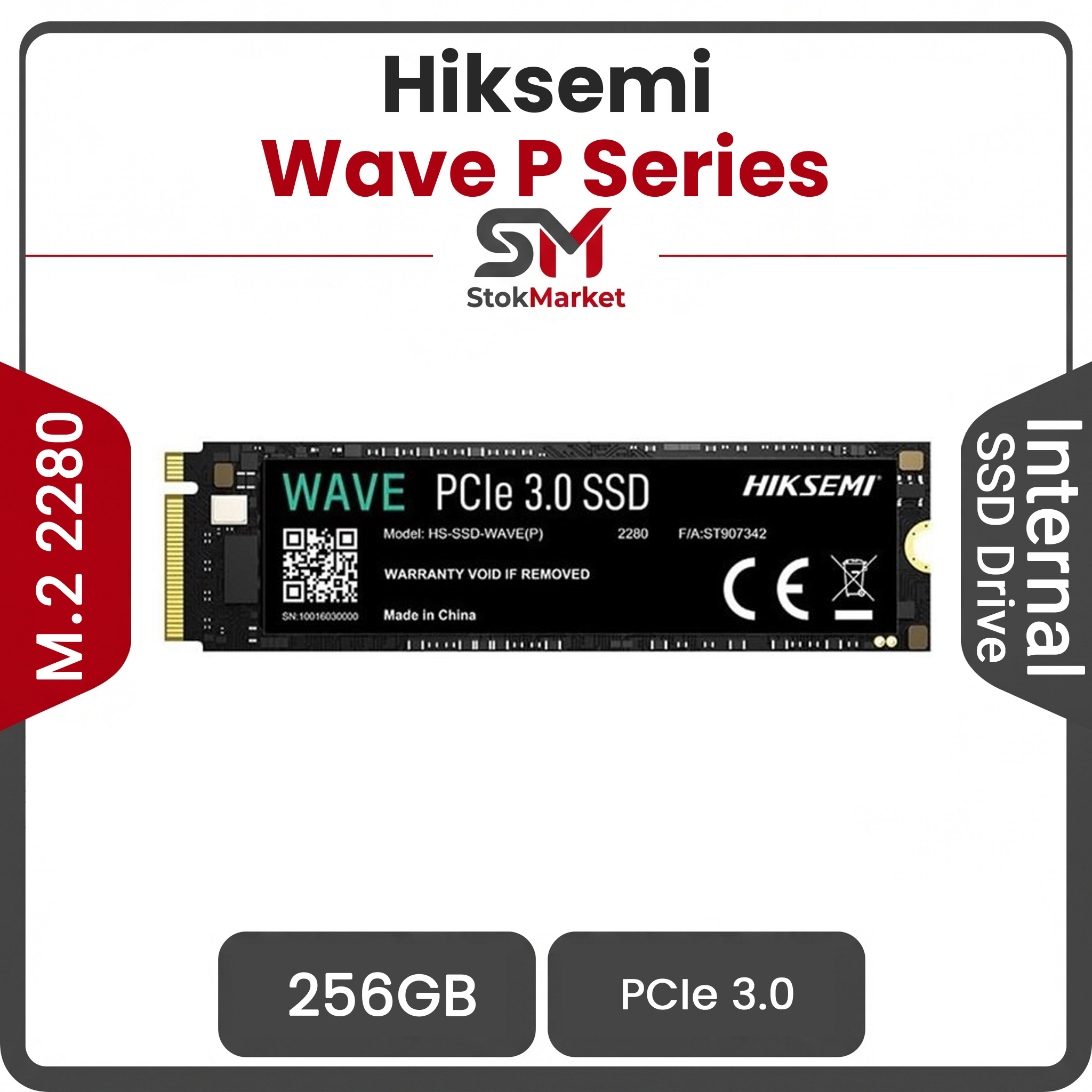 9cb60437-5a87-41b2-bb-7bacaf1be8b0 اس اس دی اینترنال هایک سمی (P) Wave ظرفیت 256 گیگابایت - تصویر 1