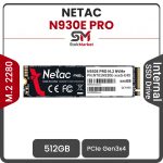 اس اس دی اینترنال NETAC مدل N930E PRO ظرفیت 512 گیگابایت